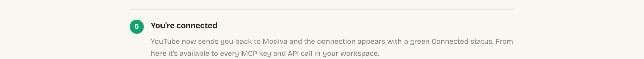 The Snapchat connection showing a Connected status